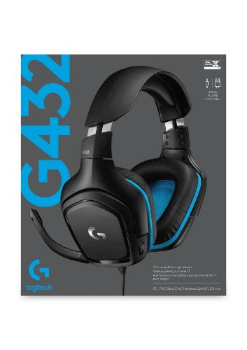 Logitech G 981-000769 headphones/headset Wired Head-band Gaming Black