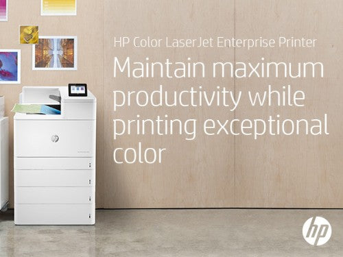 HP Color LaserJet Enterprise LaserJet Enterprise M856dn Color Printer, Ethernet Only; Duplex