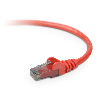 Belkin 0.15m RJ45 networking cable Red 5.91" (0.15 m) Cat6 U/UTP (UTP)
