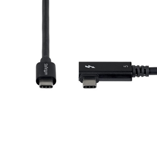 StarTech.com TBLT5MM80CM240WRA Thunderbolt cable 31.5" (0.8 m) 80 Gbit/s Black
