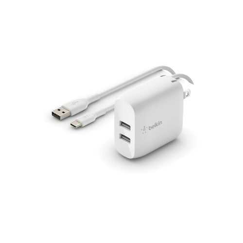 Belkin WCE001DQ1MWH mobile device charger Indoor White