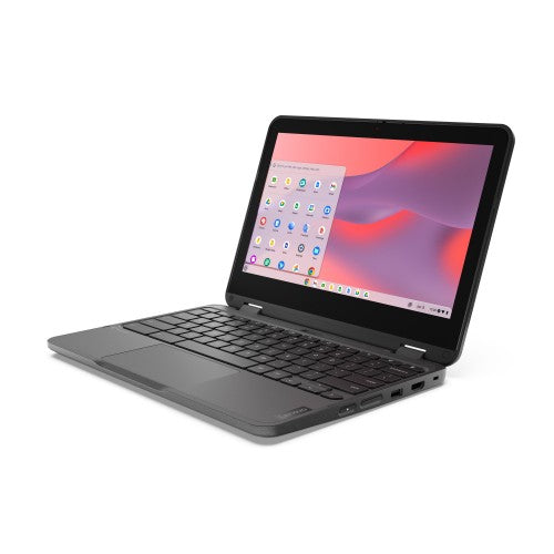 Lenovo 500e Chromebook Gen 4s N150 Laptop 11.6" Touchscreen HD 8 GB LPDDR5-SDRAM 64 GB eMMC Wi-Fi 6E (802.11ax) ChromeOS Gray