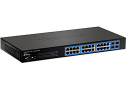 Trendnet TL2-G244 network switch Managed L2 Black