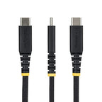 StarTech.com USB2AC10FBR USB cable USB 2.0 120.1" (3.05 m) USB A USB C 0.48 Gbit/s 15 W Black