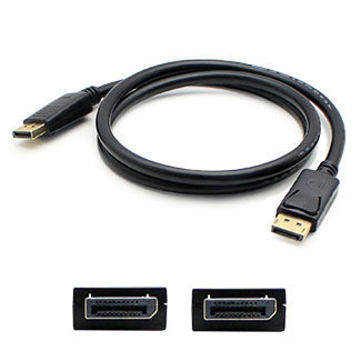 AddOn Networks VN567AA-AO DisplayPort cable 71.7" (1.82 m) Black