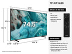 Samsung Q7F QN75Q7FAAF 75" 4K Ultra HD Smart TV Wi-Fi Black