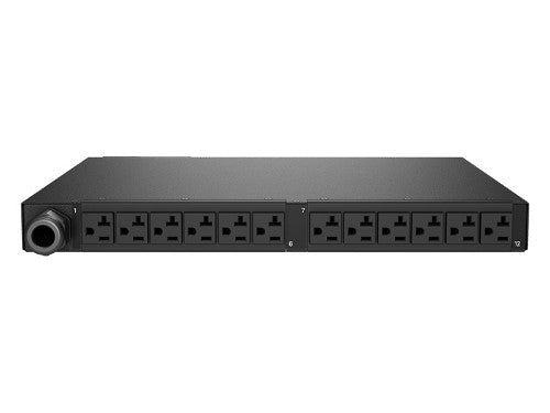 Vertiv Geist MNS5M1R5-12S203-2TL5A0H10-S power distribution unit (PDU) 12 AC outlet(s) 0U Black