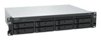 Synology RackStation RS1226+ NAS/storage server Rack (2U) AMD Ryzen V1500B 4 GB DDR4 0 TB Synology DSM Black