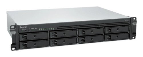 Synology RackStation RS1226+ NAS/storage server Rack (2U) AMD Ryzen V1500B 4 GB DDR4 0 TB Synology DSM Black