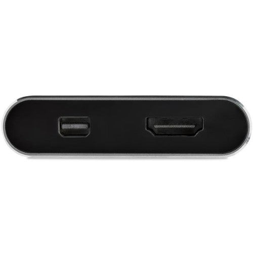 StarTech.com CDP2HDMDP USB graphics adapter 3840 x 2160 pixels Black, Gray