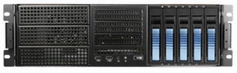 iStarUSA E306L-B5BL computer case Rack Black, Blue