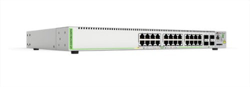 Allied Telesis GS970M/28PS Managed L3 Gigabit Ethernet (10/100/1000) Power over Ethernet (PoE) Gray
