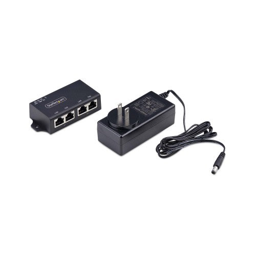 StarTech.com AF221C-POE-INJECTOR PoE adapter Fast Ethernet, Gigabit Ethernet