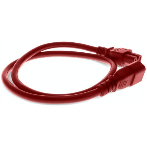 AddOn Networks ADD-C142C1514AWG1FTRD power cable Red 11.8" (0.3 m) C15 coupler C14 coupler
