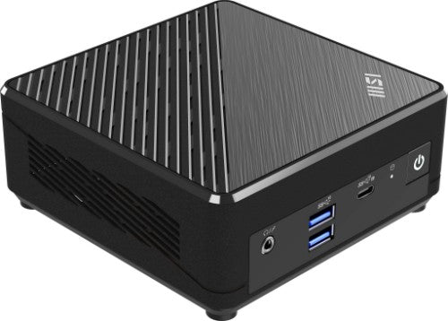 MSI CUBI N ADL S-055BUS PC/workstation barebone 0.69L sized PC Black N100