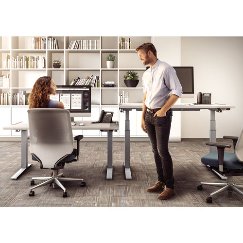 Fellowes 9649501 computer desk top Square shape Gray