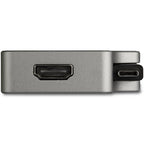 StarTech.com CDPVDHMDPDP USB graphics adapter 4096 x 2160 pixels Black, Gray