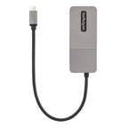 StarTech.com MST14CD123DP USB graphics adapter 4096 x 2160 pixels Gray
