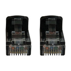 Tripp Lite N261-100-BK networking cable Black 1200.4" (30.5 m) Cat6a U/UTP (UTP)