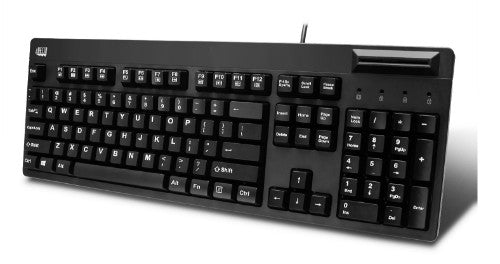 Adesso EasyTouch 630SB-TAA keyboard Medical USB QWERTY US English Black
