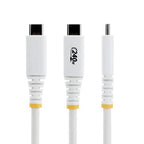 StarTech.com S2CEPR6FW-USB-CABLE USB cable USB 2.0 70.9" (1.8 m) USB C White