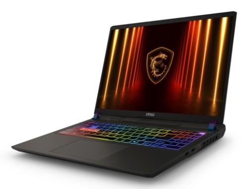 MSI Vector 16 HX AI A2XWHG-060US Intel Core Ultra 9 275HX Laptop 16" Quad HD+ 32 GB DDR5-SDRAM 2 TB SSD NVIDIA GeForce RTX 5070 Ti Wi-Fi 7 (802.11be) Windows 11 Pro Gray