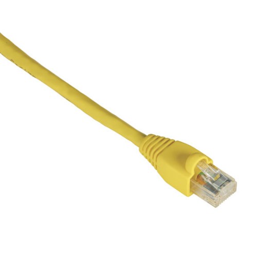 Black Box GigaTrue CAT6 UTP 0.9 m networking cable Yellow 35.4" (0.9 m) U/UTP (UTP)