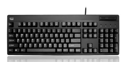 Adesso EasyTouch 630SB-TAA keyboard Medical USB QWERTY US English Black