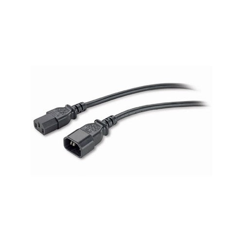 APC C13/C14 2.5m Black 98.4" (2.5 m) C14 coupler C13 coupler