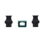 StarTech.com MPOSMAPCAQCOUPLER fiber optic adapter MPO/MTP 1 pc(s) Aqua color, Black
