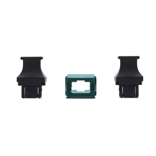 StarTech.com MPOSMAPCAQCOUPLER fiber optic adapter MPO/MTP 1 pc(s) Aqua color, Black