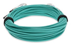 AddOn Networks ADD-QCIQPA-AOC25M InfiniBand/fibre optic cable 984.3" (25 m) QSFP+ AOC Aqua color, Silver