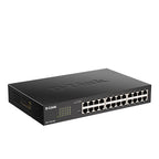 D-Link DGS-1100-24V2 network switch Managed L2 Gigabit Ethernet (10/100/1000) 1U Black