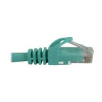 Tripp Lite N261-001-AQ networking cable Aqua color 11.8" (0.3 m) Cat6a U/UTP (UTP)