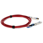 AddOn Networks SFP-H10GB-CU0-5M-RD-AO InfiniBand/fibre optic cable 19.7" (0.5 m) SFP+ Red