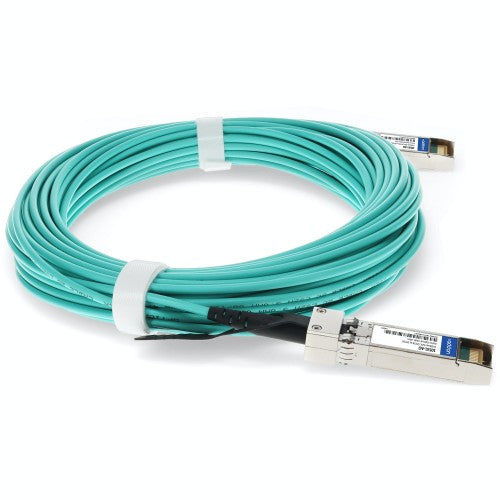 AddOn Networks 10531-AO InfiniBand/fibre optic cable 787.4" (20 m) SFP28 AOC Aqua color