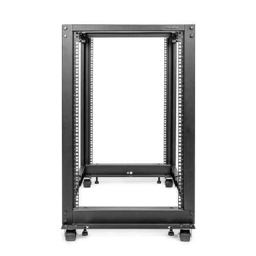 Rocstor Y10E023-B1 rack cabinet 18U Freestanding rack Black