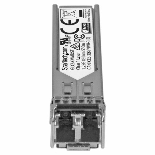 StarTech.com GLCSXMMDST network transceiver module Fiber optic 1250 Mbit/s SFP 850 nm