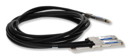 AddOn Networks CAB-D-2Q-400G-3M-AO InfiniBand/fibre optic cable 118.1" (3 m) QSFP-DD 2x QSFP56 DAC Black