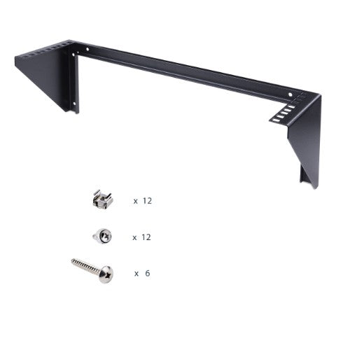 StarTech.com RK319WALLV rack cabinet 3U Wall mounted rack Black