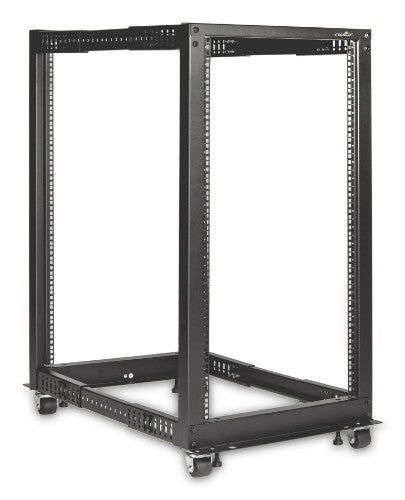 Rocstor Y10E072-B1 rack cabinet 22U Freestanding rack Black