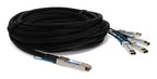 AddOn Networks JNP-QSFP-DACBO-7MA-AO InfiniBand/fibre optic cable 275.6" (7 m) QSFP+ 4x SFP+ DAC Black, Stainless steel