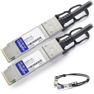 AddOn Networks XLDACBL3-AO InfiniBand/fibre optic cable 118.1" (3 m) QSFP+ Black