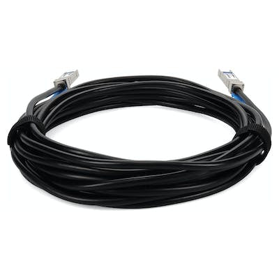 AddOn Networks SFP-10GBPDAC05MLZCAO InfiniBand/fibre optic cable 19.7" (0.5 m) SFP+ Black