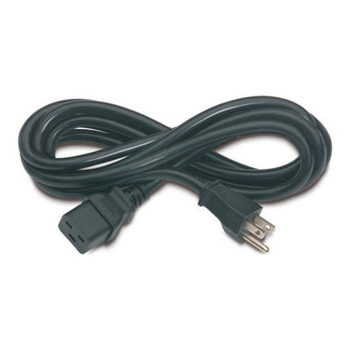 APC Pwr Cord, 15A, 100-120V, C19 to 5-15 Black 98.4" (2.5 m)