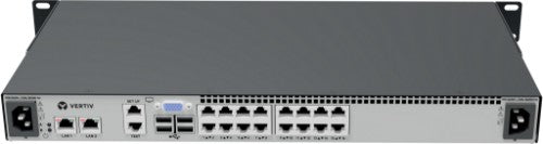 Vertiv Avocent MPU2-2016DAC-400 KVM switch Rack mounting Black