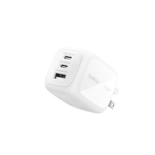 Belkin WCH018DQWH mobile device charger Headphones, Headset, Laptop, Smartphone, Smartwatch, Tablet, Watch White AC Fast charging Indoor