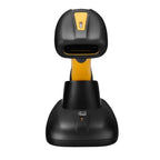Adesso NuScan 4100B Handheld bar code reader 1D CCD Black, Yellow