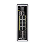 Tripp Lite NGI-M08C4POE8-2 network switch Managed L2 Gigabit Ethernet (10/100/1000) Power over Ethernet (PoE) Black