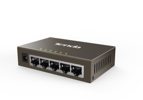 Tenda TEG1005D network switch Unmanaged Gigabit Ethernet (10/100/1000) Gray